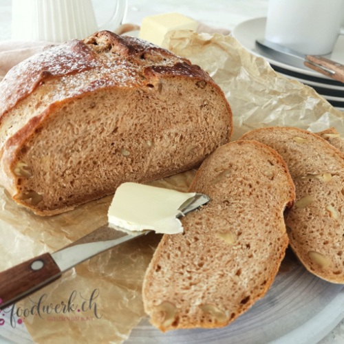 S Sskartoffel Brot Mit Waln Ssen Herrlich Aromatisch Food Blog