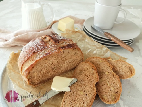 S Sskartoffel Brot Mit Waln Ssen Herrlich Aromatisch Food Blog