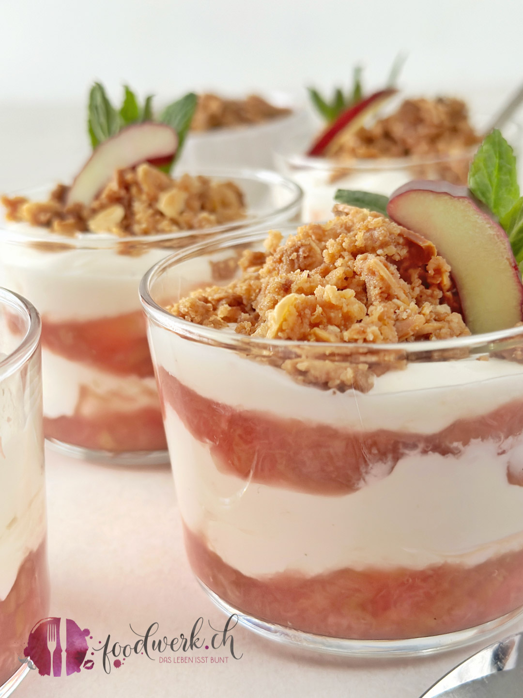 Joghurt Mit Rhabarber